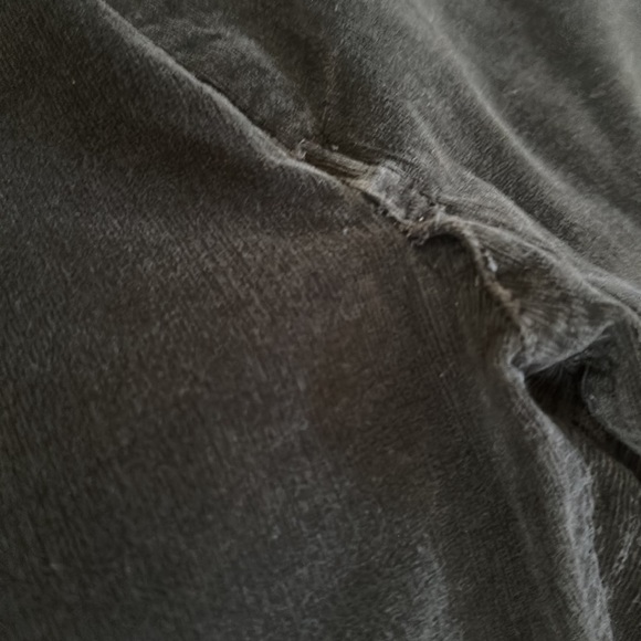 Pilcro Corduroy Gray Skinny Pants-30 - Picture 8 of 10